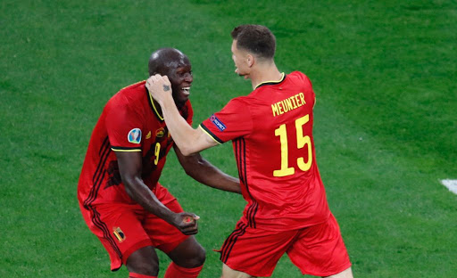 Romelu Lukaku po raz pierwszy strzelił dwie bramki w Pucharze Europy